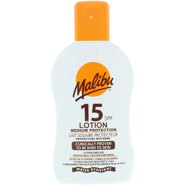 Malibu Spf15 Vandfast Lotion 200Ml + After Sun Lotion 200Ml