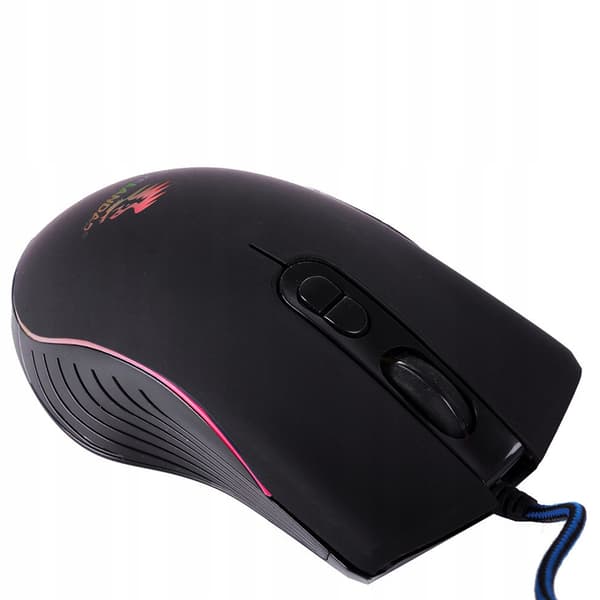 Kablet RGB Gaming Mus Optisk 6000 DPI USB Ergonomisk PC Bærbar