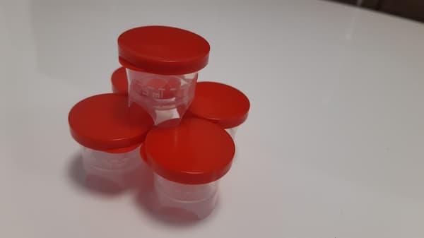 Beholdere Krukker Æsker 5-10Ml X 1 Stk