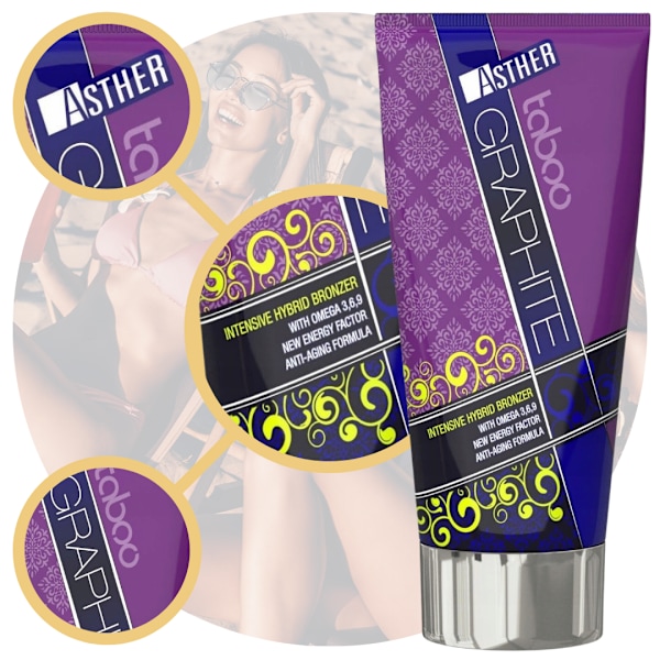 Asther Graphite Moisturizing Bronzer För Solbad 150Ml