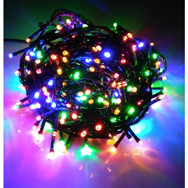 Joulukuusen Valot 100 Led-Led-Yhdistelmä Multicolor Mix Multicolor Xmass