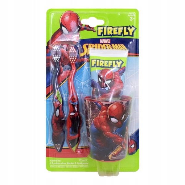 Firefly Marvel Spiderman Hammashoitosetti Lapsille