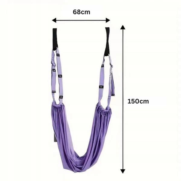 Elastisk Aerial Yoga Hammock För Pilates Och Gymnastik