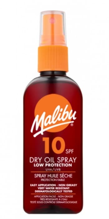 Malibu Spf10 Bronzing Oil 100Ml + After Sun Spray 100Ml