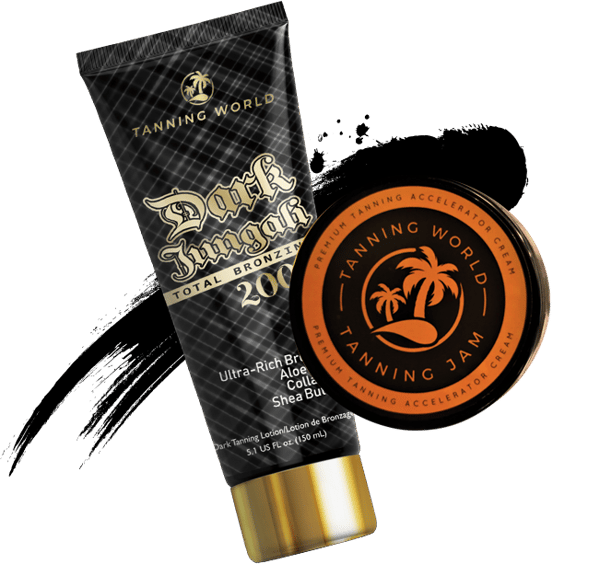 Tanning World Premium Accelerator + Dark Jungali