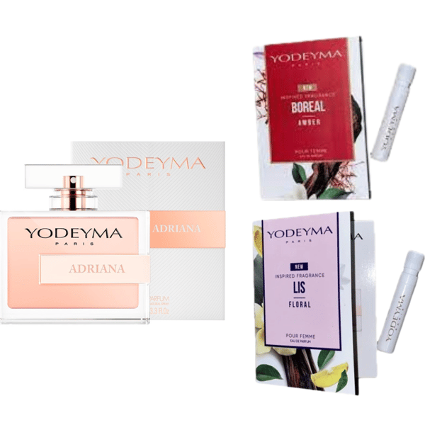 Yodeyma Adriana Eau De Parfum Naisille 100Ml + 2 Näytettä