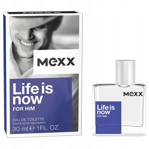Mexx Life Is Now Eau De Toilette Til Mænd, Spray, 30 Ml