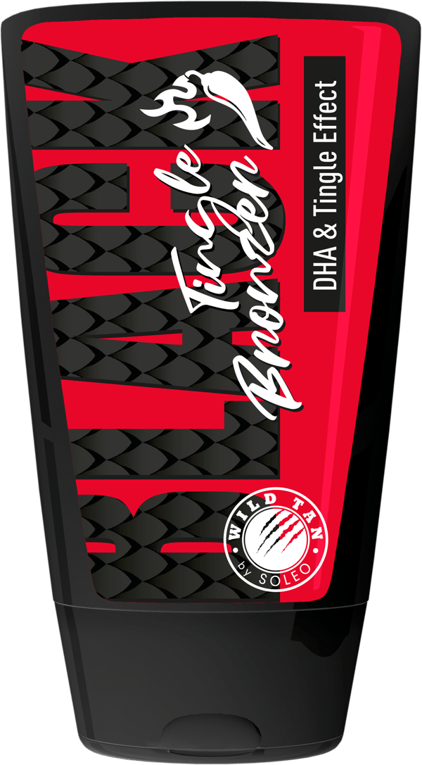 Wild Tan Black Tingle Bronzer With Tingle Effect + Beauty Face Jar