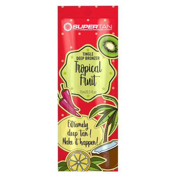 Supertan 2Xfrosted Banana 2X Pineapple&Mango 1Xtropicalfruits 2X Aftertan 7X15Ml