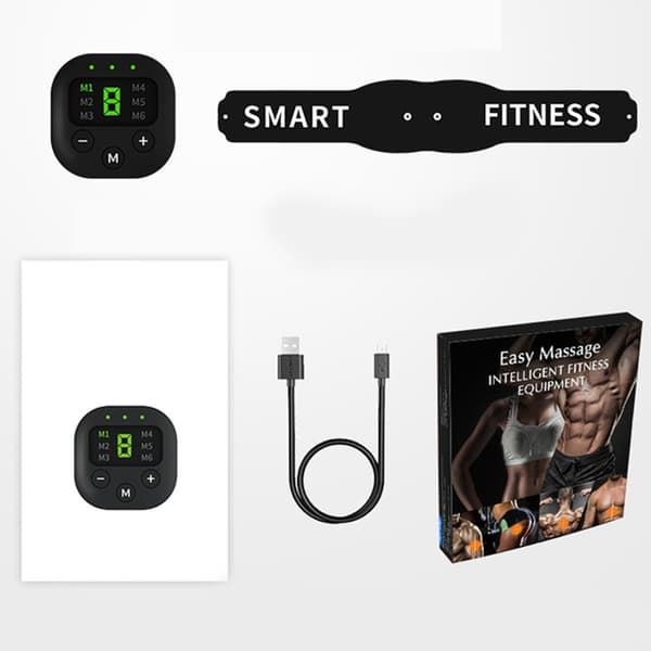 EMS Slankebælte Kropsformer 6 Tilstande Fedt Cellulite Massager