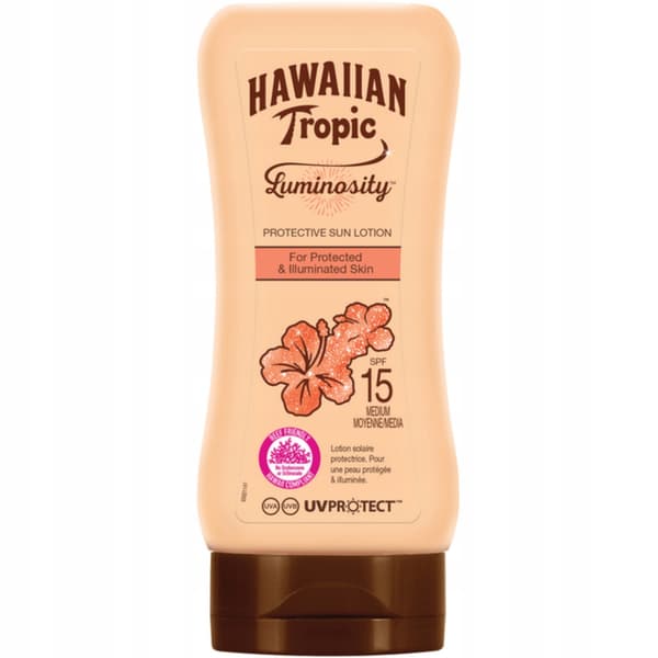 Hawaiian Tropic Luminositet Solcreme Spf15 180Ml