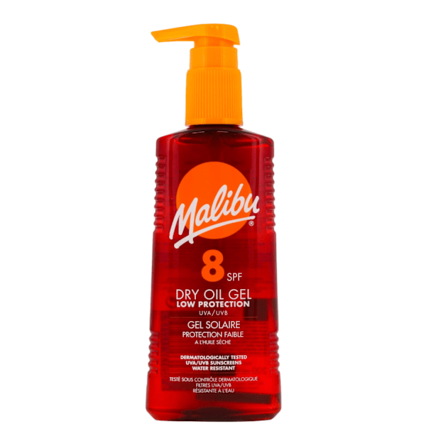Malibu Spf8 Bronzing Sun Gel 200Ml + Ice Blue After Sun Gel 200Ml
