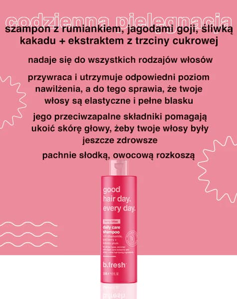 B.frisk God Hårdag. Every Day Shampoo Til Daglig Pleje 355Ml
