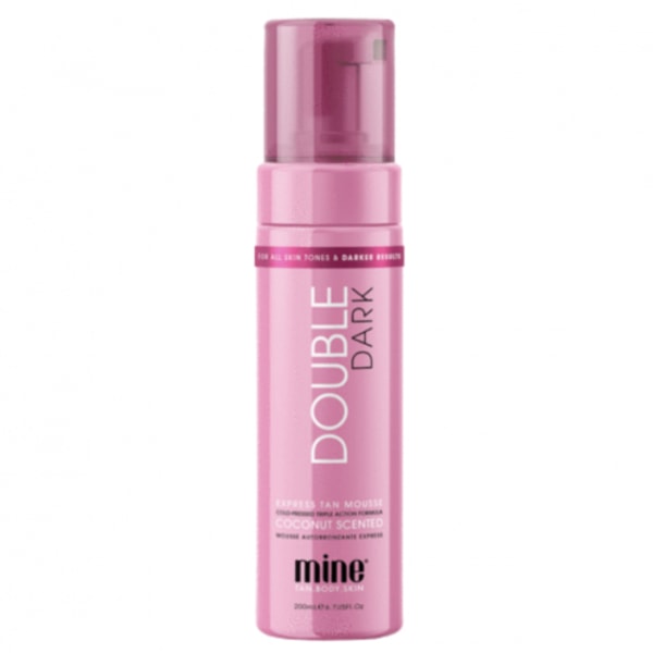 Minetan Double Dark Self-Tanning Foam + Glove