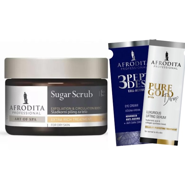 Afrodita Art Of Spa Socker Body Peeling + 2 Prover