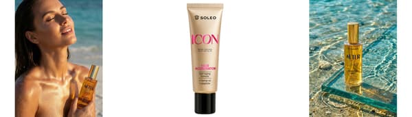 Set 2X Solningsaccelerator För Ansiktet Soleo Icon Face Accelerator 30 Ml