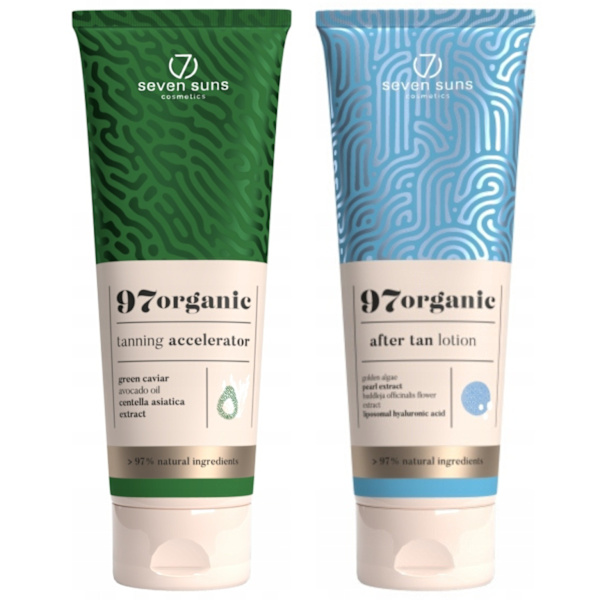 7Suns 97Organic Accelerator + After Sun Balm
