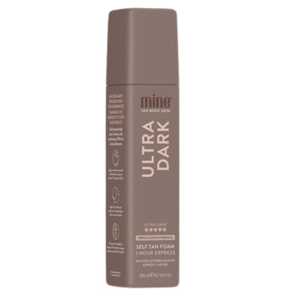 Minetan Ultra Dark Bronzing Self-Tanning Foam 200Ml