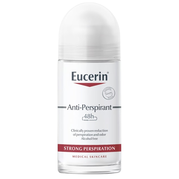 Eucerin Anti-Perspirant 48H Roll-On Mot Kraftig Svettning 50Ml X2 St