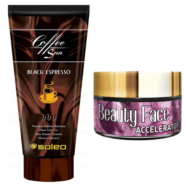 Soleo Coffee Sun Black Espresso + Beauty Face Jar