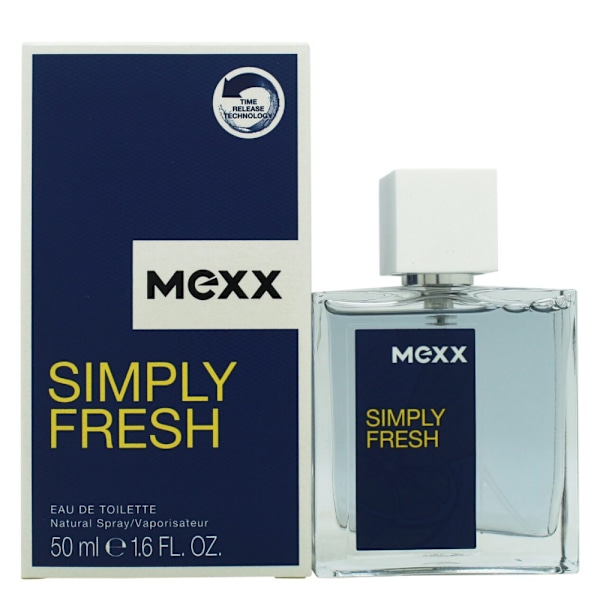 Mexx Simply Fresh Toalettivesi Miehille 50 Ml