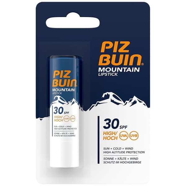 Piz Buin Mountain SPF50 ansigtscreme + læbepomade SPF30
