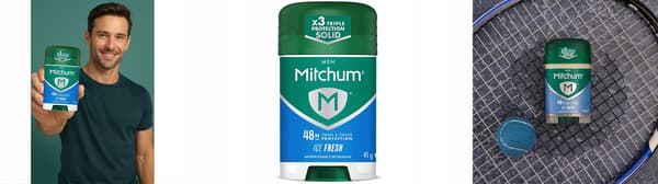 Mitchum Mænd Antiperspirant Stick Ice Fresh 41G