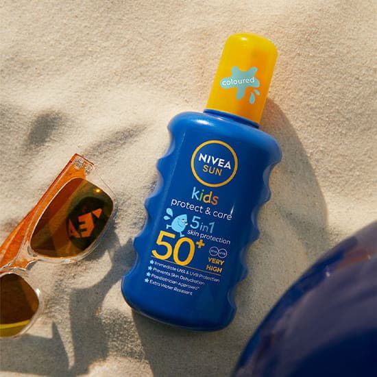 Nivea Protect & Care Spf50 Aurinkosuihke Lapsille