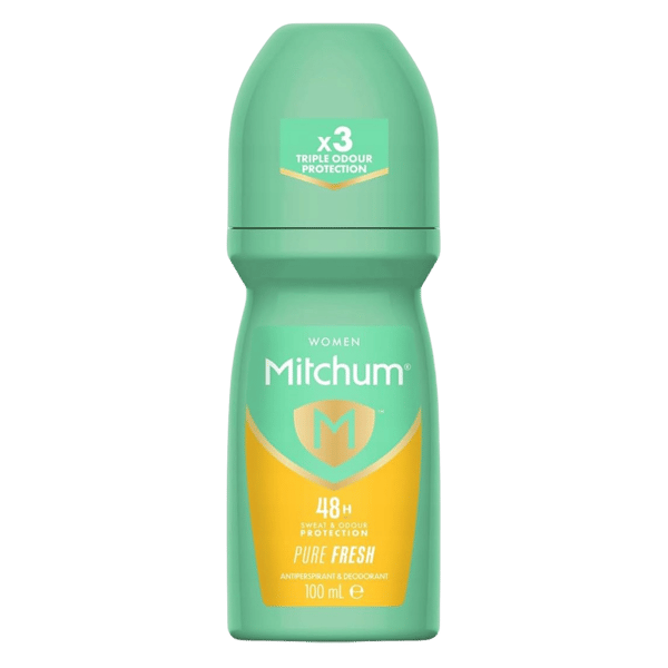 Mitchum Kvinder Antiperspirant Roll-On Pure Frisk 100 Ml