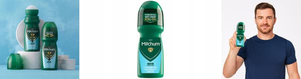 Miesten Antiperspirantti Mitchum Triple Defence Clean Control Roll-On 100 Ml
