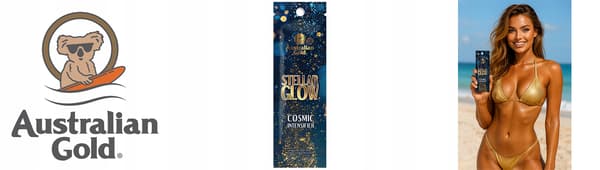 Australian Gold Stellar Glow Intensifier – Bronzer & Glow Solarium Lotion, 15 Ml