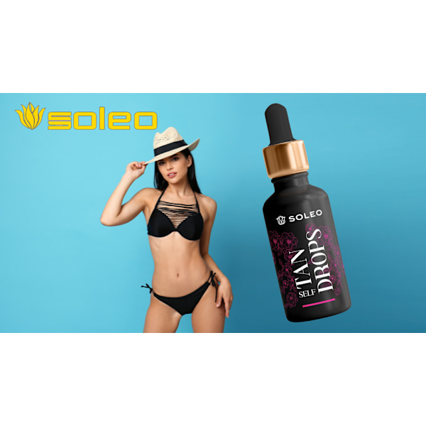Soleo Self Tanning Drops Selvbruningsdråber Flaske 20Ml