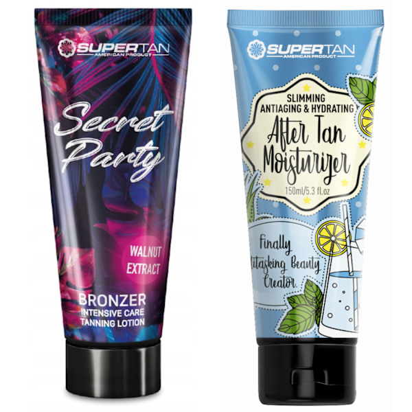 Supertan California Secret Party + After Tan After Sun Gratis
