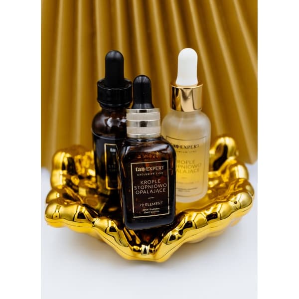 TanExpert Diamond Glow 2.0 Brun-utan-sol Droppar Ansiktsserum 30ml Glow