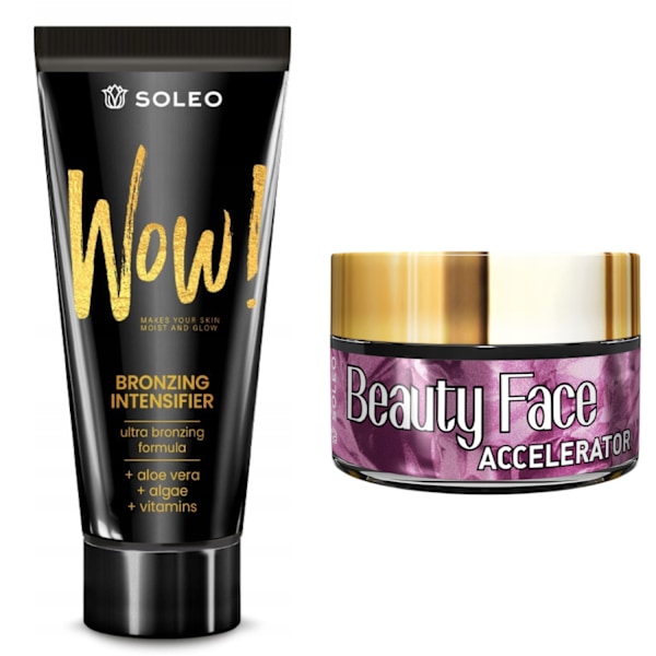 Soleo Wow! Ultra Bronzer + Beauty Face Jar