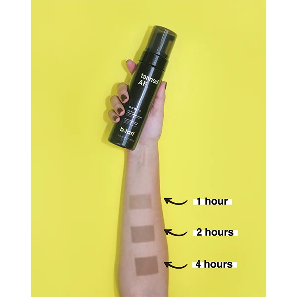 B.tan Tanned Af Self-Tanning Foam + Glove