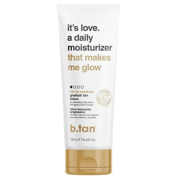 B.tan Det Er Kærlighed. En Daily Moisturizer Bronzing Balm + Glove