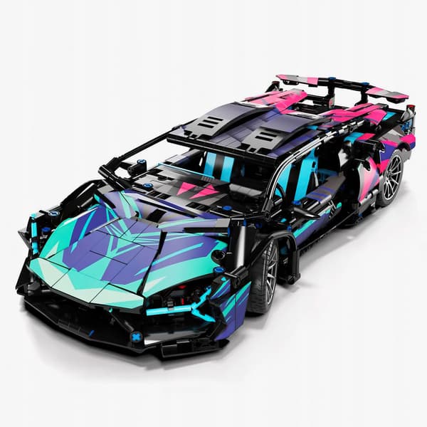 Cyberpunk Superauto Rakennuspalikkasarja 1314 osaa 1:14