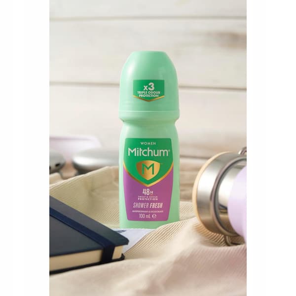 Mitchum Kvinder Antiperspirant Roll-On Shower Fresh 100Ml