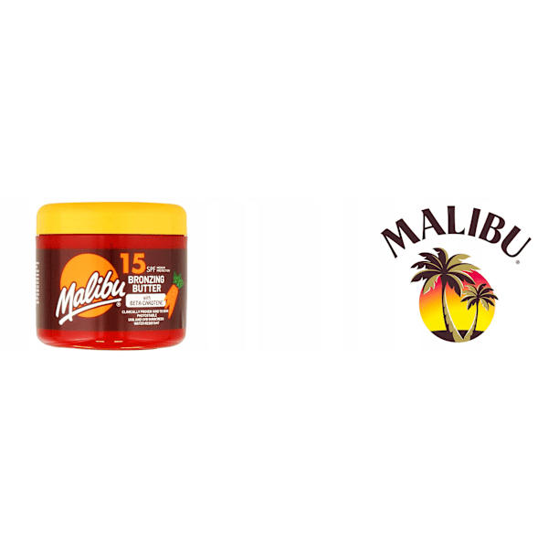 Malibu Bronzering Smør med Beta-caroten SPF15 - 300 ml