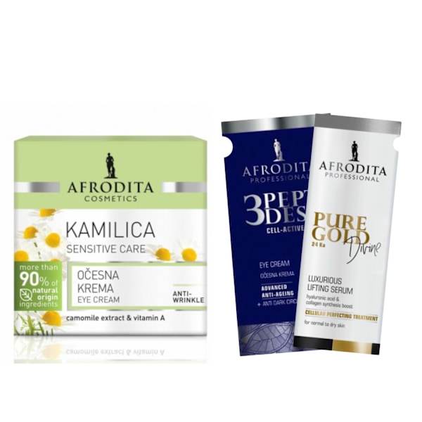 Afrodita Camomile Eye Cream + 2 Prover