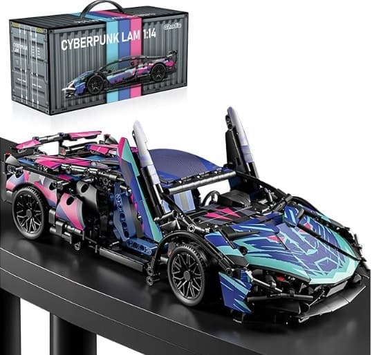 Cyberpunk Superauto Rakennuspalikkasarja 1314 osaa 1:14