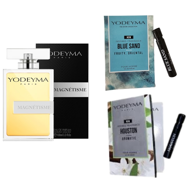 Yodeyma Magnétisme Eau De Parfum Miehille 100 Ml + 2 Näytettä