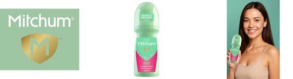 Mitchum Blomsterfrisk Roll-On Antiperspirant Til Kvinder 100Ml