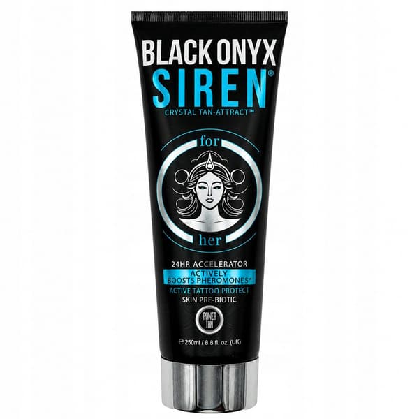 Power Tan Black Onyx Siren 24-Timmars Solningsaccelerator 250 Ml