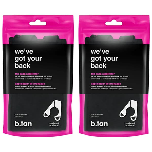 B.tan We've Got Your Back -Selkälevityskinnas, 2 Kpl