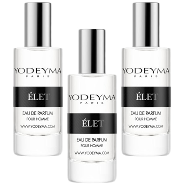 3X Yodeyma Elet 15 Ml Herreparfymeparfyme For Herre