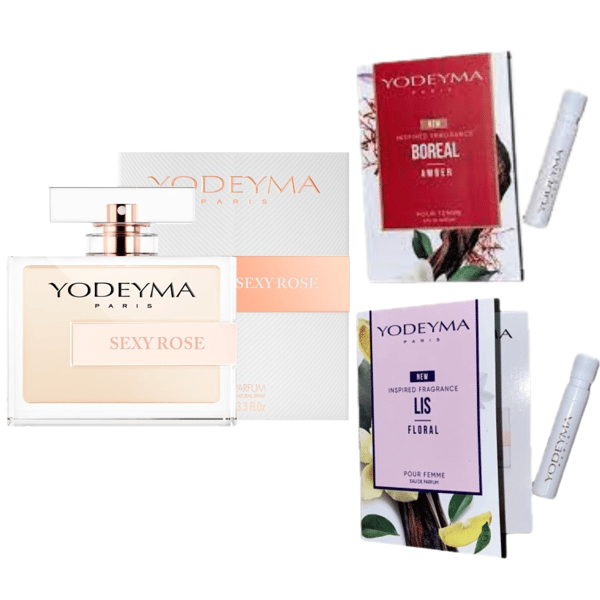 Yodeyma Sexy Rose Eau De Parfum Til Kvinder 100Ml + 2 Prøve