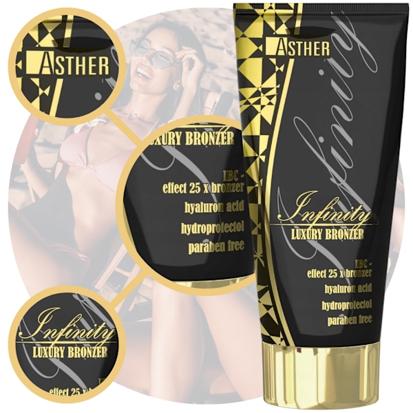 Asther Infinity Luxury Bronzer X25 För Garvning 150Ml