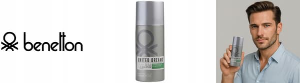 Benetton United Dreams Aim High Deodorant Spray Til Mænd 150Ml
